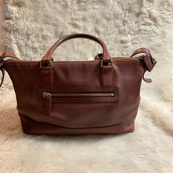 Coach Legacy Leather Molly Satchel in Brown - Picture 6 of 11